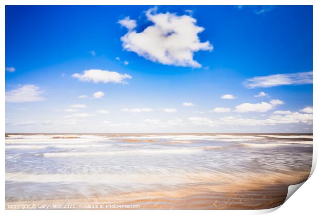 Spring Clouds over the North sea Print by That Foto