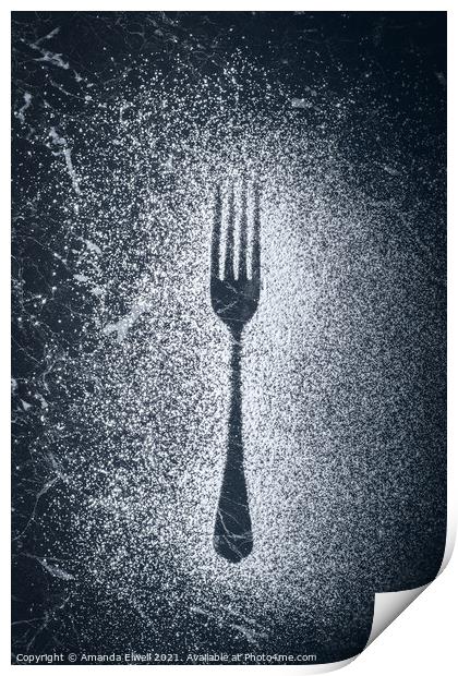 Cutlery Series Print by Amanda Elwell