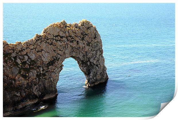 Durdle Door 1 Print by Gö Vān