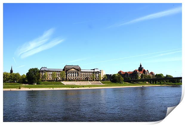 Dresden Print by Gö Vān