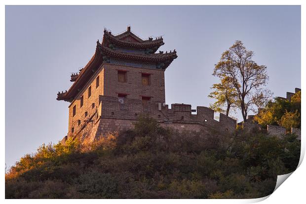 Juyongguan, Juyong Pass of the Great Wall of China, Beijing Print by Mirko Kuzmanovic