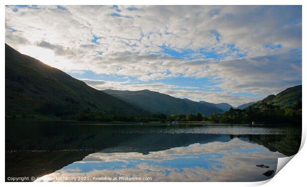 Ullswater, Lake District Print by Graham Lathbury