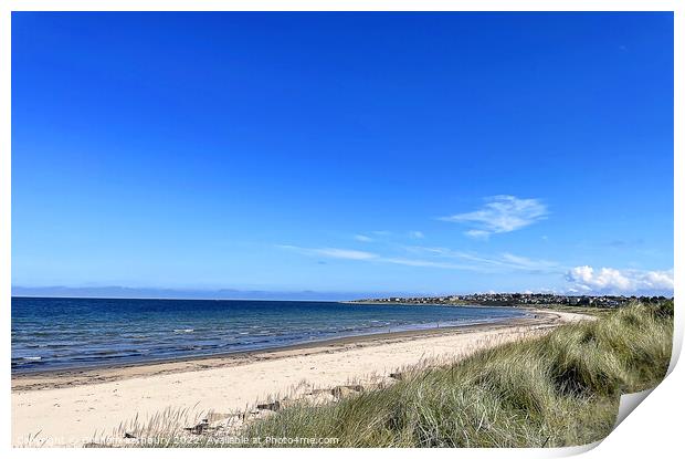 Lossiemouth Beach Print by Graham Lathbury