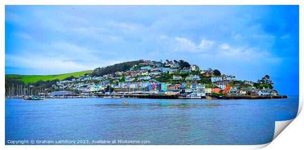 Kingswear Print by Graham Lathbury