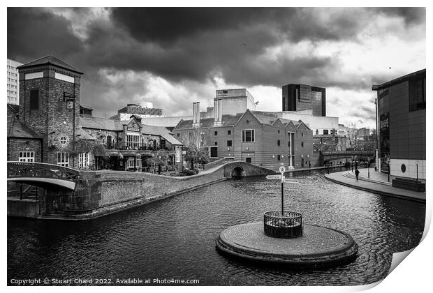 Birmingham Canal Junction Print by Stuart Chard