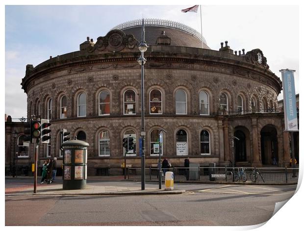 Corn Exchange Leeds Print by Roy Hinchliffe