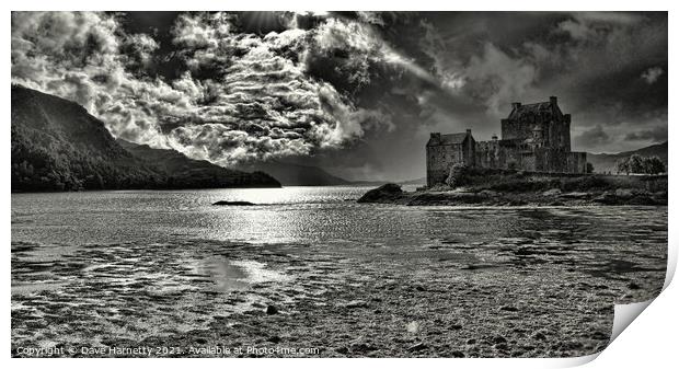 Eilean Donan Castle,Scotland Print by Dave Harnetty