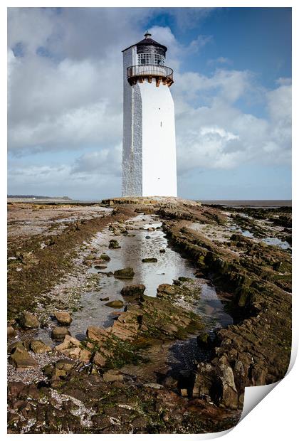  Southerness lighthouse  Print by christian maltby