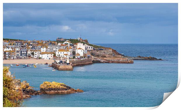 St Ives, Cornwall. Print by Frank Farrell