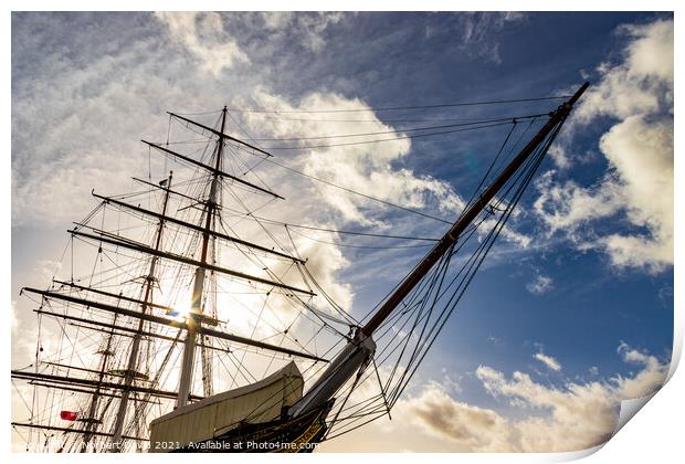 The Cutty Sark Print by Norbert David