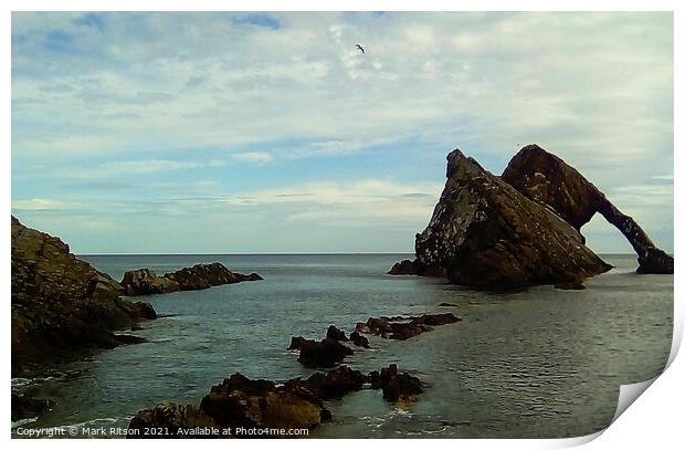 The Bow Fiddle Rock Print by Mark Ritson