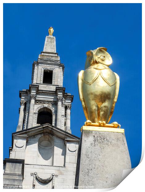 Leeds Civic Hall Print by Mark Sunderland