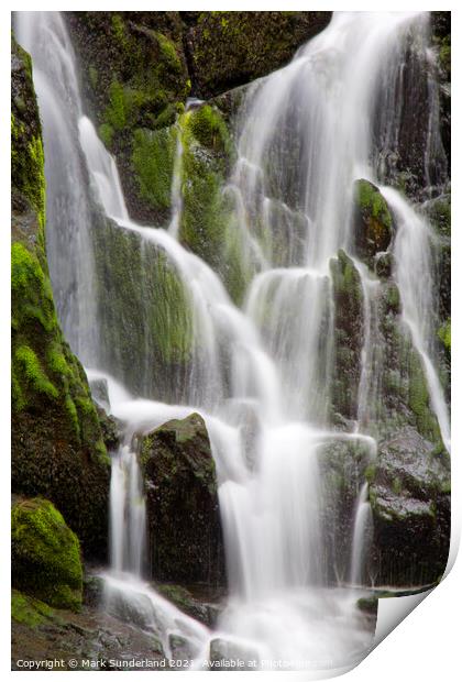 Swallow Falls Print by Mark Sunderland