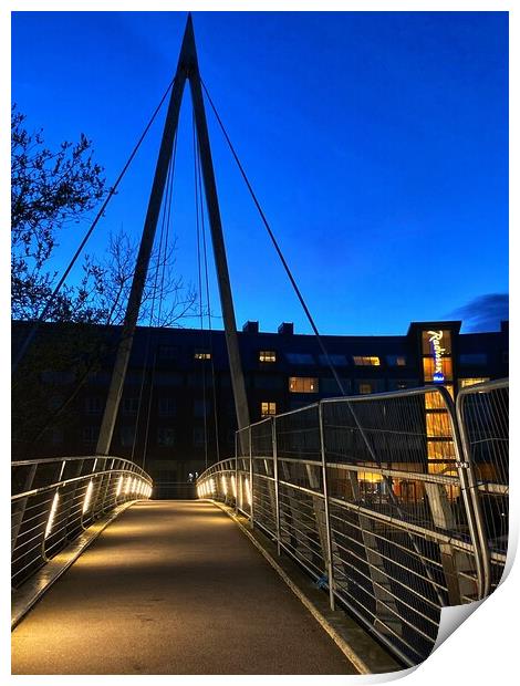 The Raddison Bridge  Print by ami Photography