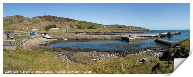 Scalasaig Harbour, Isle of Colonsay Print by Photimageon UK