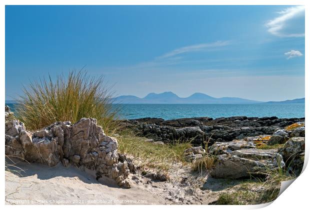 Isle of Jura seen from the Isle Colonsay, Scotland Print by Photimageon UK