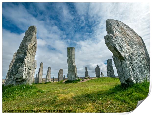 Callanish Standing Stones, Isle of Lewis Print by Photimageon UK