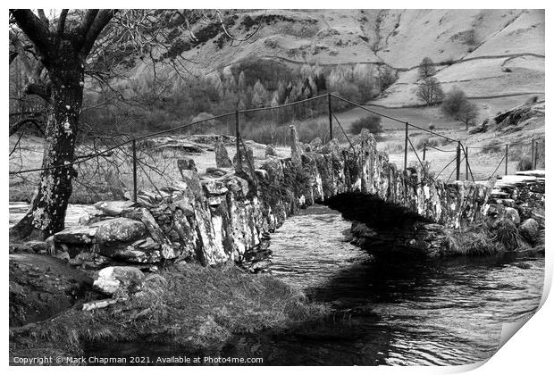 Slater Bridge, Little langdale, Cumbria Print by Photimageon UK