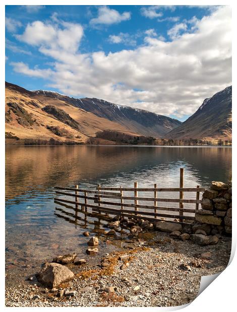 Buttermere in the English Lake District Print by Photimageon UK