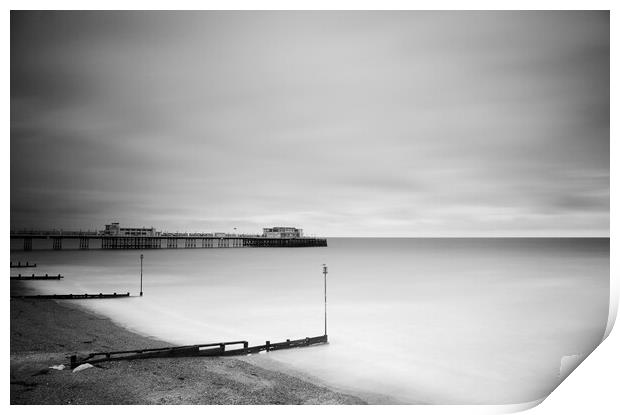 Worthing Pier Fine Art Print by Neil Overy