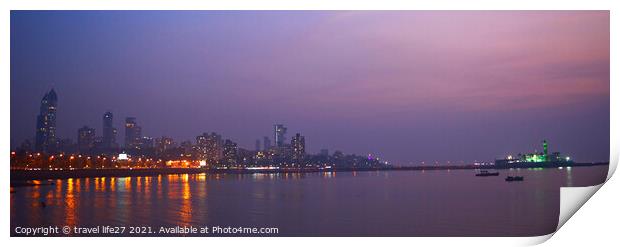 Beautiful places in Mumbai  Print by travel life27