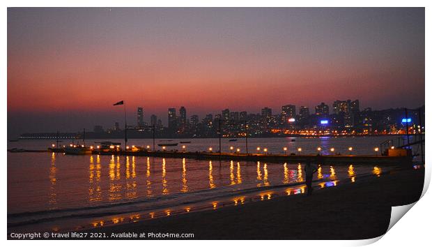 Magical place in Mumbai  Print by travel life27