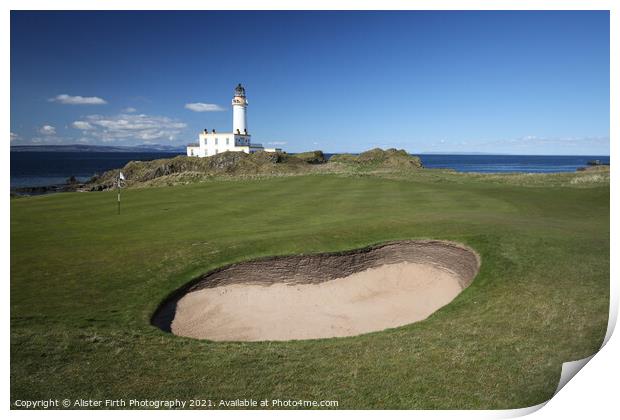 Bruce's Castle  Print by Alister Firth Photography