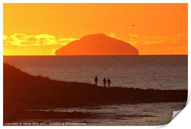 End of the day Print by Alister Firth Photography