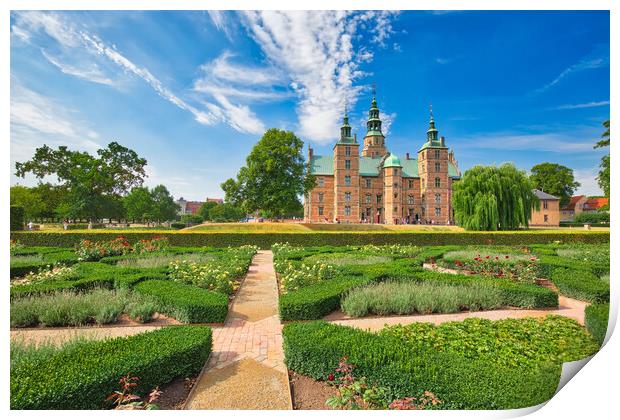 King Garden, the oldest and most visited park in Copenhagen Print by Elijah Lovkoff