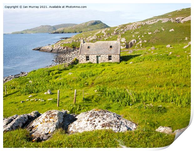 Island of Barra, Outer Hebrides, Scotland, UK Print by Ian Murray