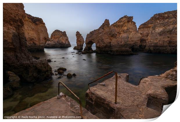 Ponta da Piedade - Lagos, Algarve, Portugal Print by Paulo Rocha