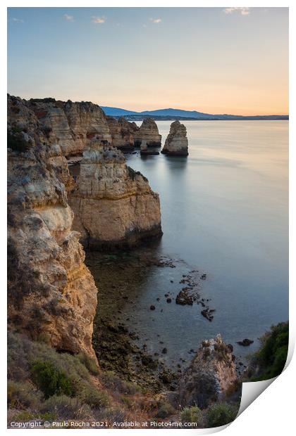 Ponta da Piedade - Lagos, Algarve, Portugal Print by Paulo Rocha