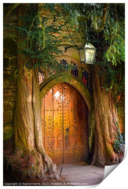 Door of  Durin  Print by Rachel Harris