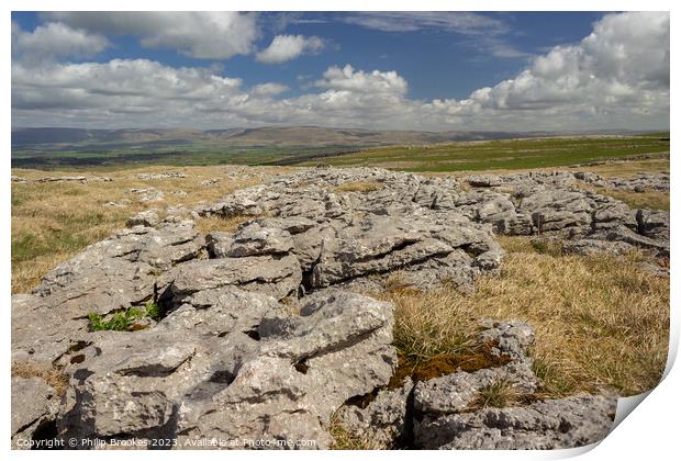 Great Asby Scar  Print by Philip Brookes