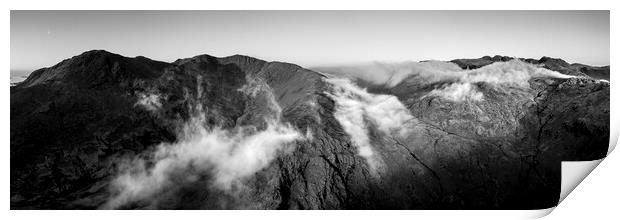 Wrynose Pass Cloud INversion Lake District Print by Sonny Ryse
