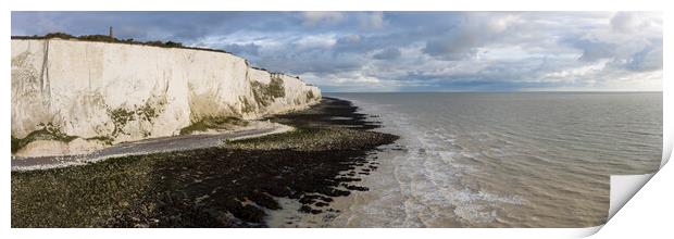 White Cliffs of Dover Print by Sonny Ryse