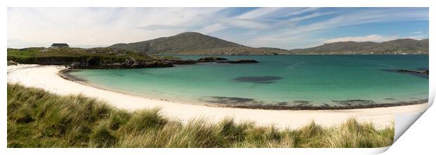 Vatersay Island Beach Outer Hebrides 2 Print by Sonny Ryse