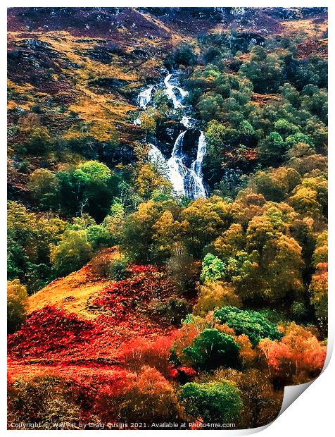 Autumn in Scotland Print by Wall Art by Craig Cusins