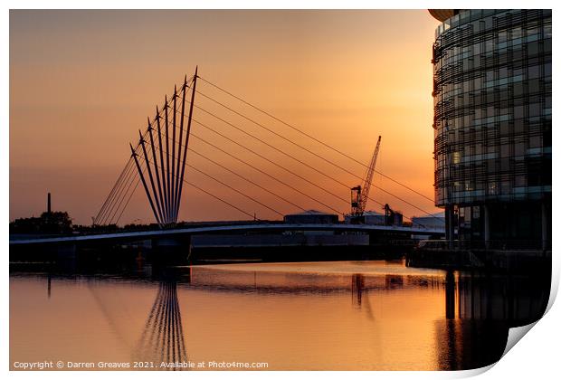 Quays Print by Darren Greaves