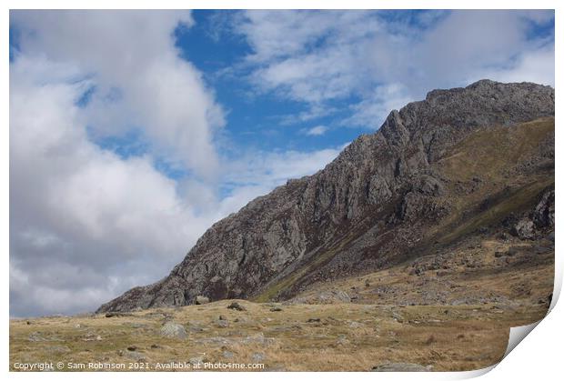 Snowdonia Mountain Print by Sam Robinson