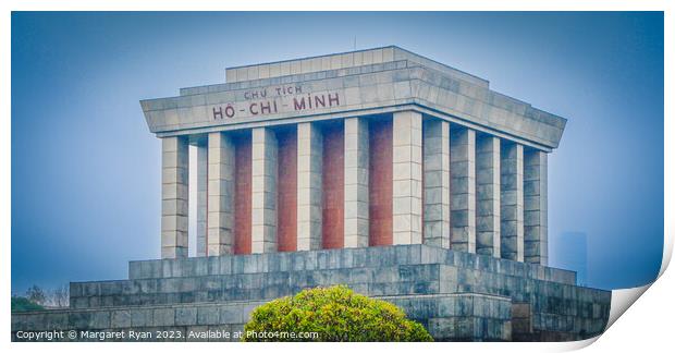 Iconic Hanoi Landmark: Ho Chi Minh Mausoleum Print by Margaret Ryan