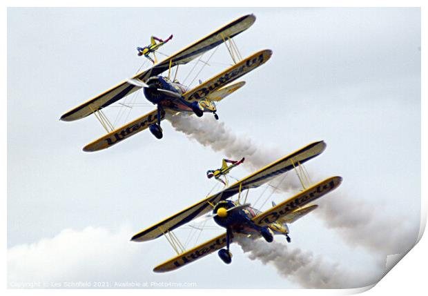 Utterly  Display team  Print by Les Schofield