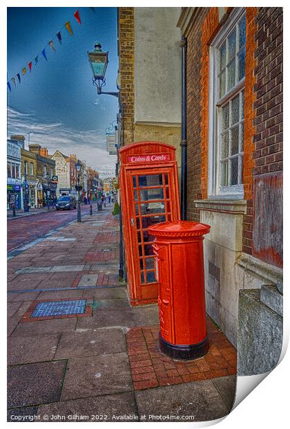 Wonky Box Print by John Gilham