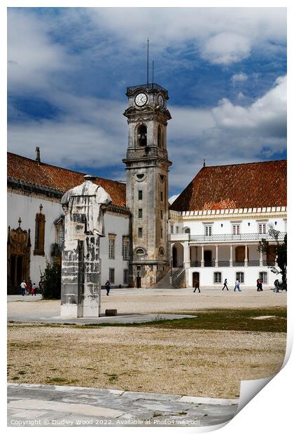 Historic Coimbra A Timeless Portuguese Gem Print by Dudley Wood