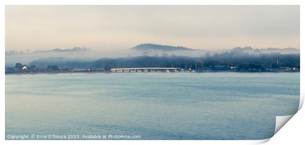 Waitangi Bridge Print by Errol D'Souza