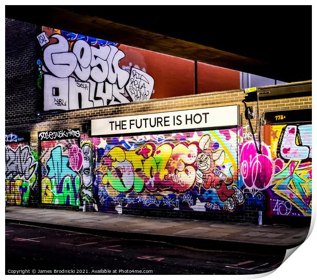 Brick Lane Photography Print by James Brodnicki