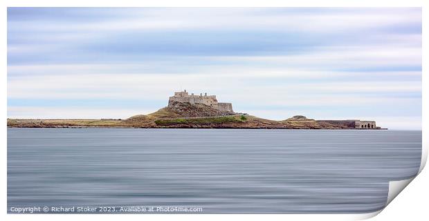 Holy Island Print by Richard Stoker