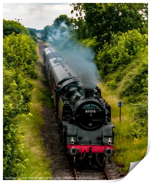 Loco 80078 in Portrait Print by GJS Photography Artist