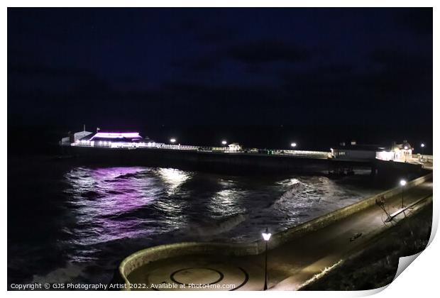 Cromer Pier Light Up Print by GJS Photography Artist