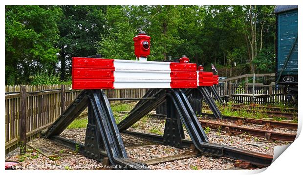 End of the Line Print by GJS Photography Artist